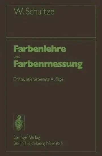 Cover of Farbenlehre Und Farbenmessung