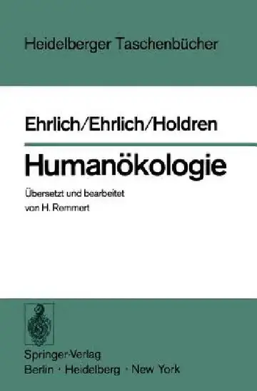 Cover of Humanökologie