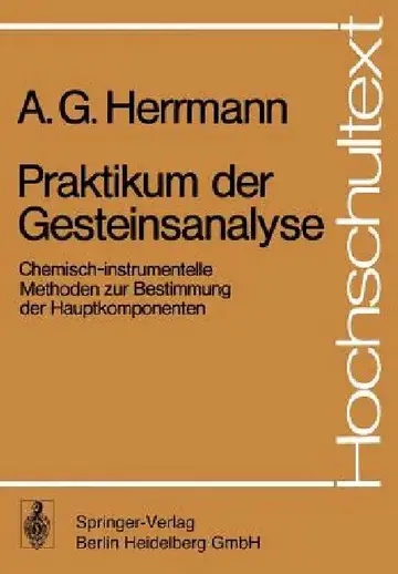 Cover of Praktikum Der Gesteinsanalyse