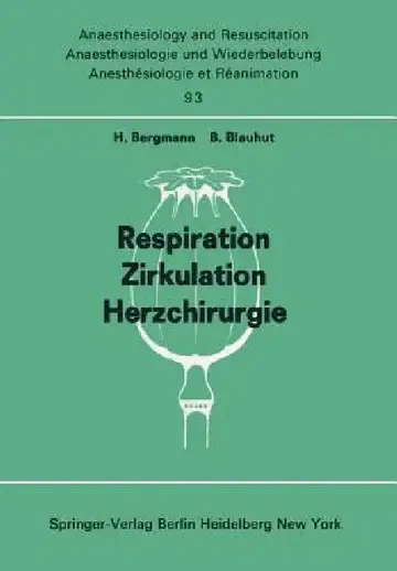 Cover of Respiration Zirkulation Herzchirurgie