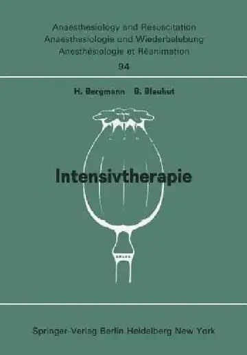 Cover of Intensivtherapie
