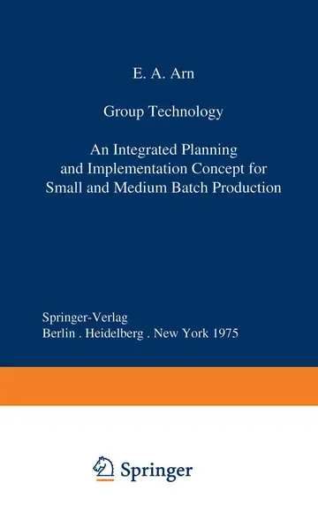 Cover of Group Technology