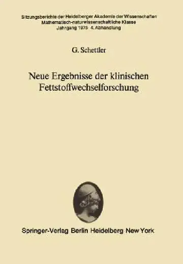 Cover of Neue Ergebnisse Der Klinischen Fettstoffwechselforschung