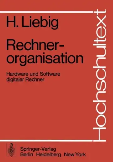 Cover of Rechnerorganisation