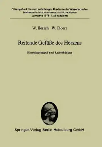 Cover of Reitende Gefäße Des Herzens