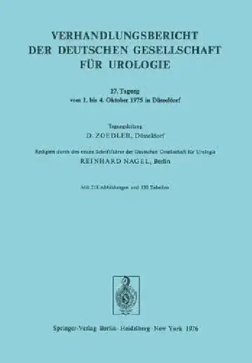 Cover of 27. Tagung Vom 1. Bis 4. Oktober 1975 in Düsseldorf