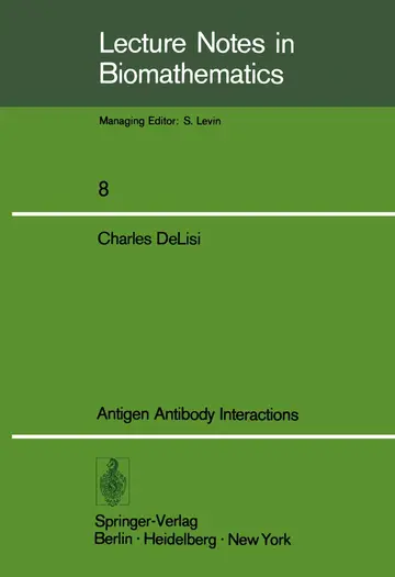 Cover of Antigen Antibody Interactions
