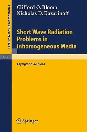 Cover of Short Wave Radiation Problems in Inhomogeneous Media