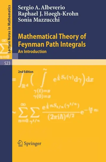 Cover of Mathematical Theory of Feynman Path Integrals