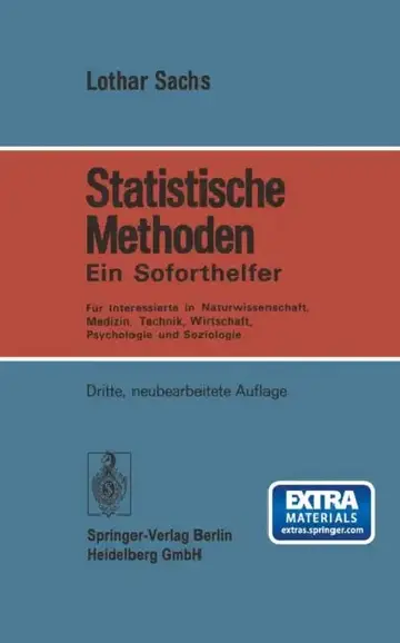 Cover of Statistische Methoden