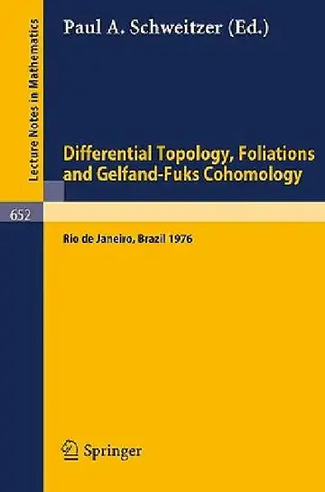 Cover of Differential Topology, Foliations and Gelfand-Fuks Cohomology
