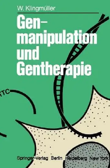 Cover of Genmanipulation Und Gentherapie