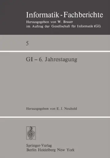 Cover of GI -- 6. Jahrestagung