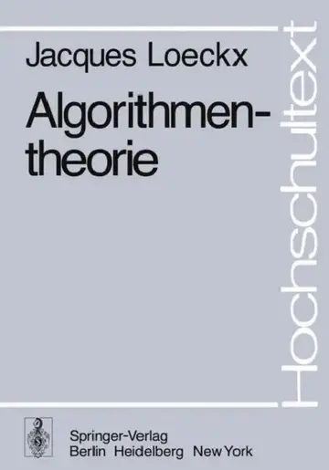 Cover of Algorithmentheorie