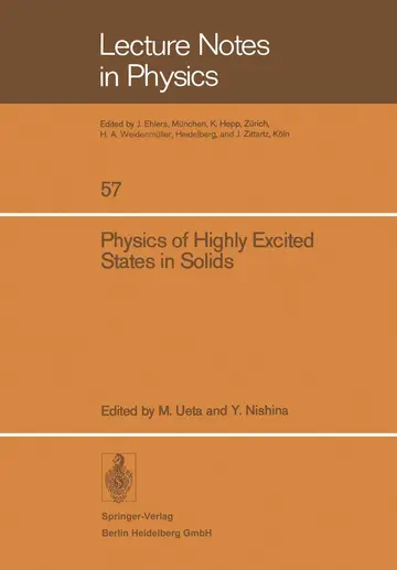 Cover of Physics of Highly Excited States in Solids