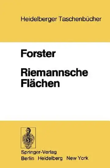 Cover of Riemannsche Flächen