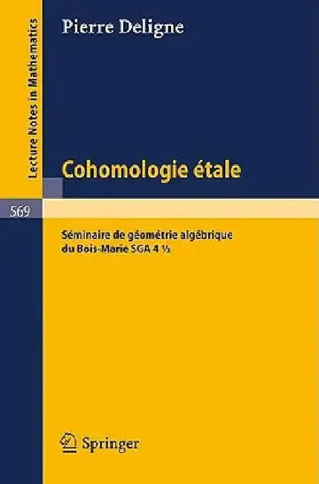 Cover of Cohomologie Etale