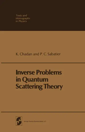 Cover of Inverse Problems in Quantum Scattering Theory