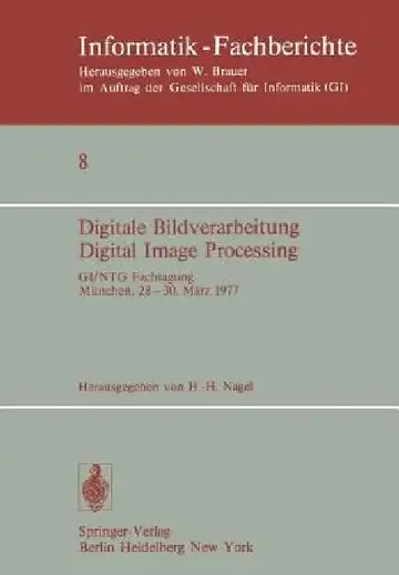 Cover of Digitale Bildverarbeitung Digital Image Processing