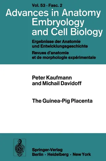 Cover of The Guinea-Pig Placenta