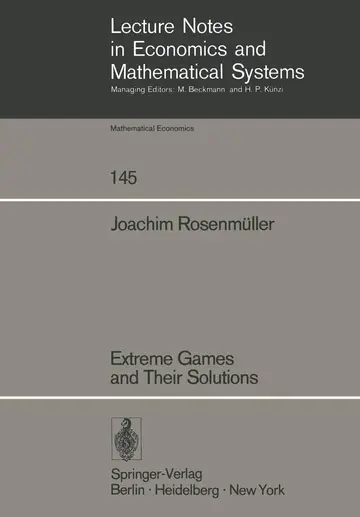 Cover of Extreme Games and Their Solutions
