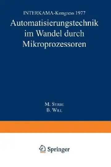 Cover of Automatisierungstechnik Im Wandel Durch Mikroprozessoren