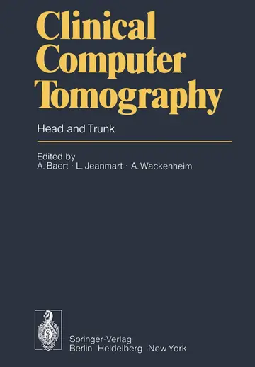 Cover of Clinical Computer Tomography