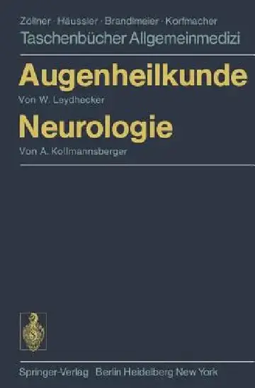 Cover of Augenheilkunde Neurologie