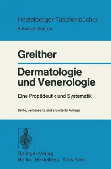 Cover of Dermatologie Und Venerologie