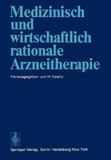 Cover of Medizinisch Und Wirtschaftlich Rationale Arzneitherapie