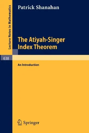 Cover of The Atiyah-Singer Index Theorem