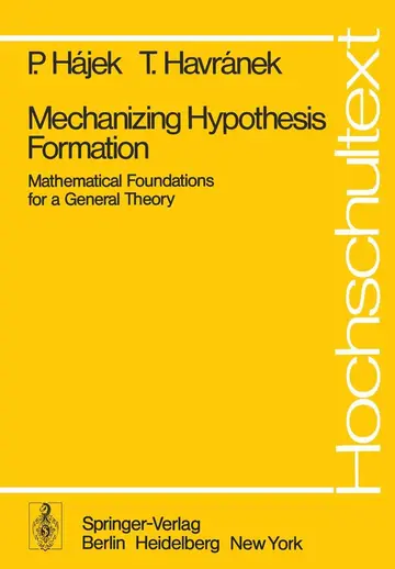 Cover of Mechanizing Hypothesis Formation