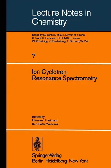 Cover of Ion Cyclotron Resonance Spectrometry