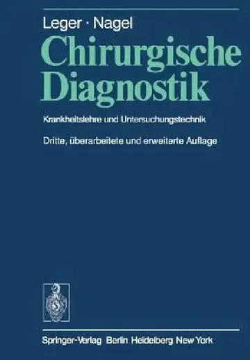 Cover of Chirurgische Diagnostik