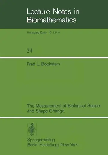 Cover of The Measurement of Biological Shape and Shape Change
