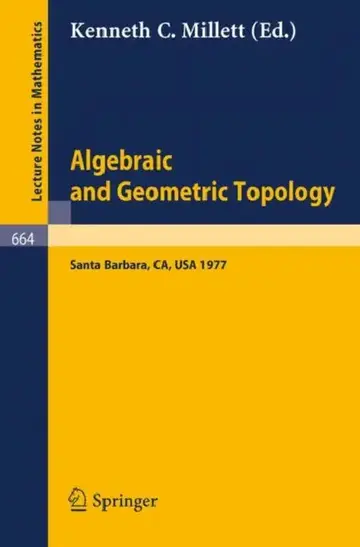 Cover of Algebraic and Geometric Topology
