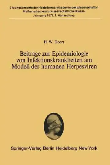 Cover of Beiträge Zur Epidemiologie Von Infektionskrankheiten Am Modell Der Humanen Herpesviren
