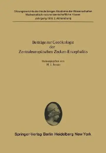 Cover of Beiträge Zur Geoökologie Der Zentraleuropäischen Zecken-Encephalitis