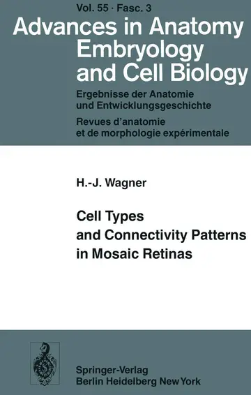 Cover of Cell Types and Connectivity Patterns in Mosaic Retinas