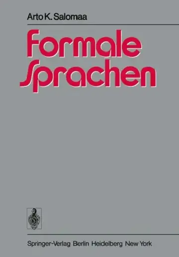 Cover of Formale Sprachen