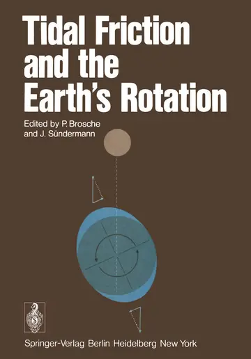 Cover of Tidal Friction and the Earth s Rotation