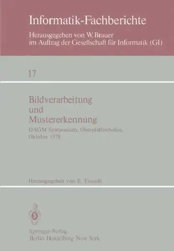 Cover of Bildverarbeitung Und Mustererkennung