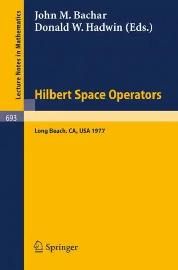 Cover of Hilbert Space Operators