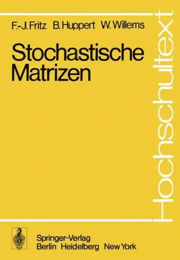 Cover of Stochastische Matrizen