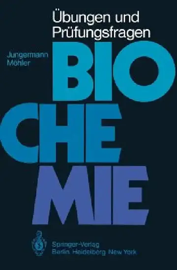 Cover of Übungen Und Prüfungsfragen Biochemie