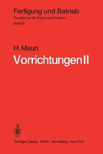 Cover of Vorrichtungen II