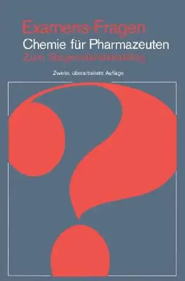 Cover of Examens-Fragen Chemie Für Pharmazeuten