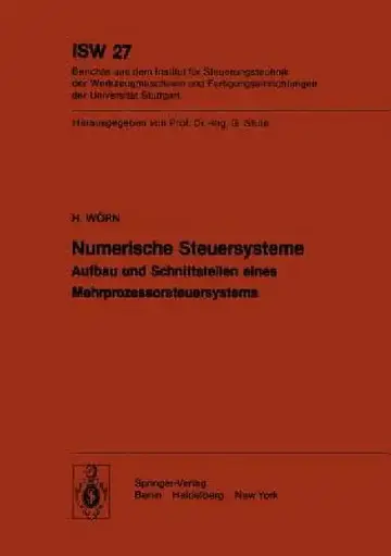 Cover of Numerische Steuersysteme