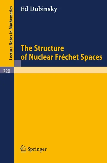 Cover of The Structure of Nuclear Frechet Spaces