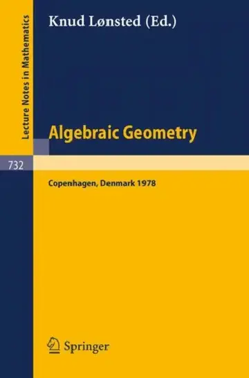 Cover of Algebraic Geometry
